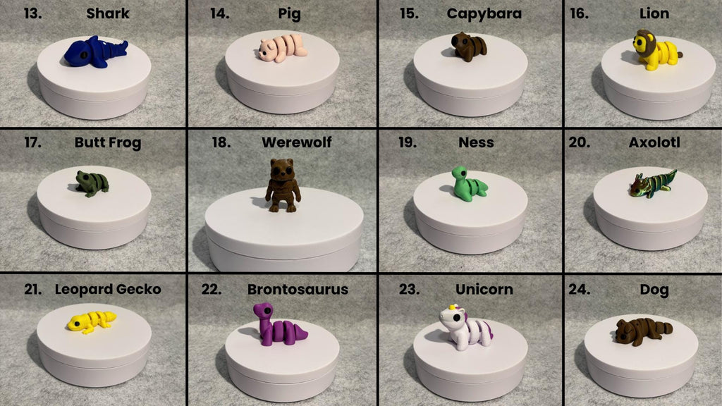 3D Printed Pocket Pet | Mini Fidget Animal Toy
