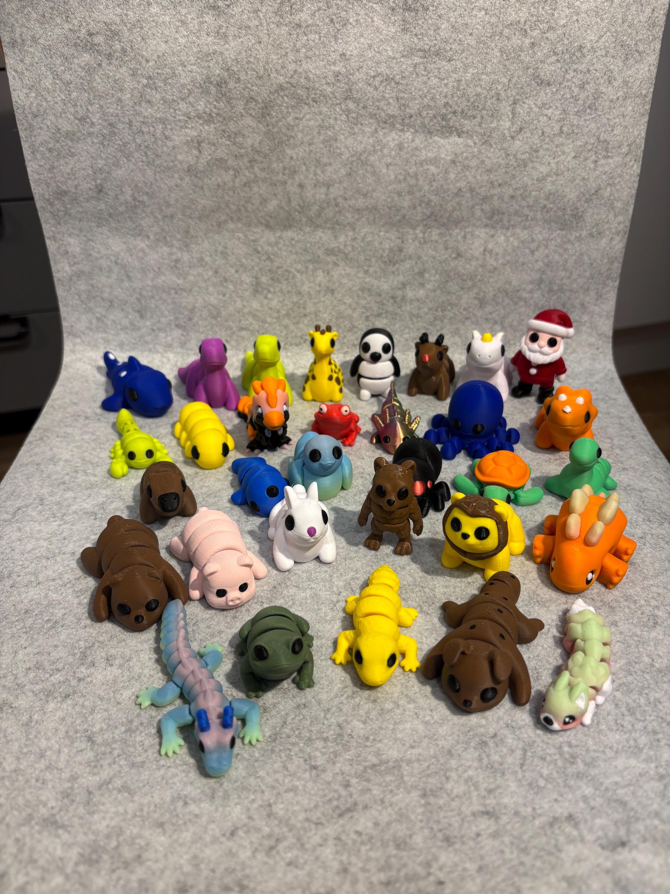 3D Printed Pocket Pet | Mini Fidget Animal Toy