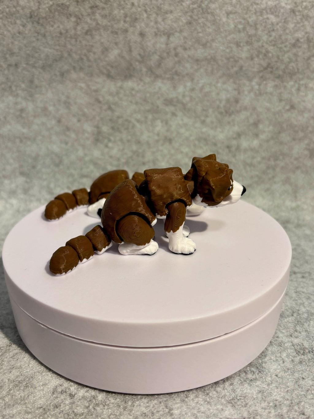 3D Printed Flexi Dog: Articulated Fidget Toy, Mini Collectible