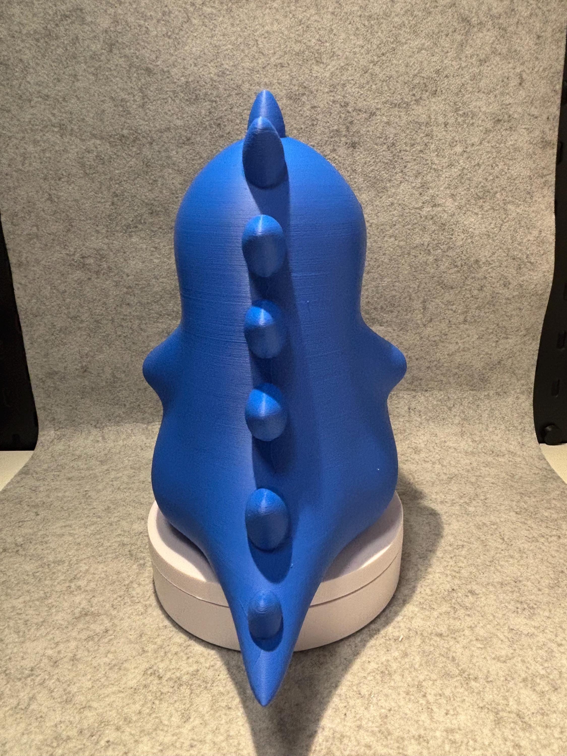 3D-printad dinosaurus-sparbössa – Spargris för barn