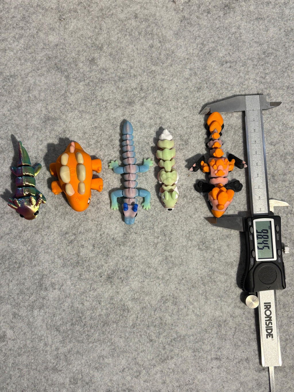 3D-printade artikulerade Pocket Pets – Mini fidgetdjur (överraskningspaket)