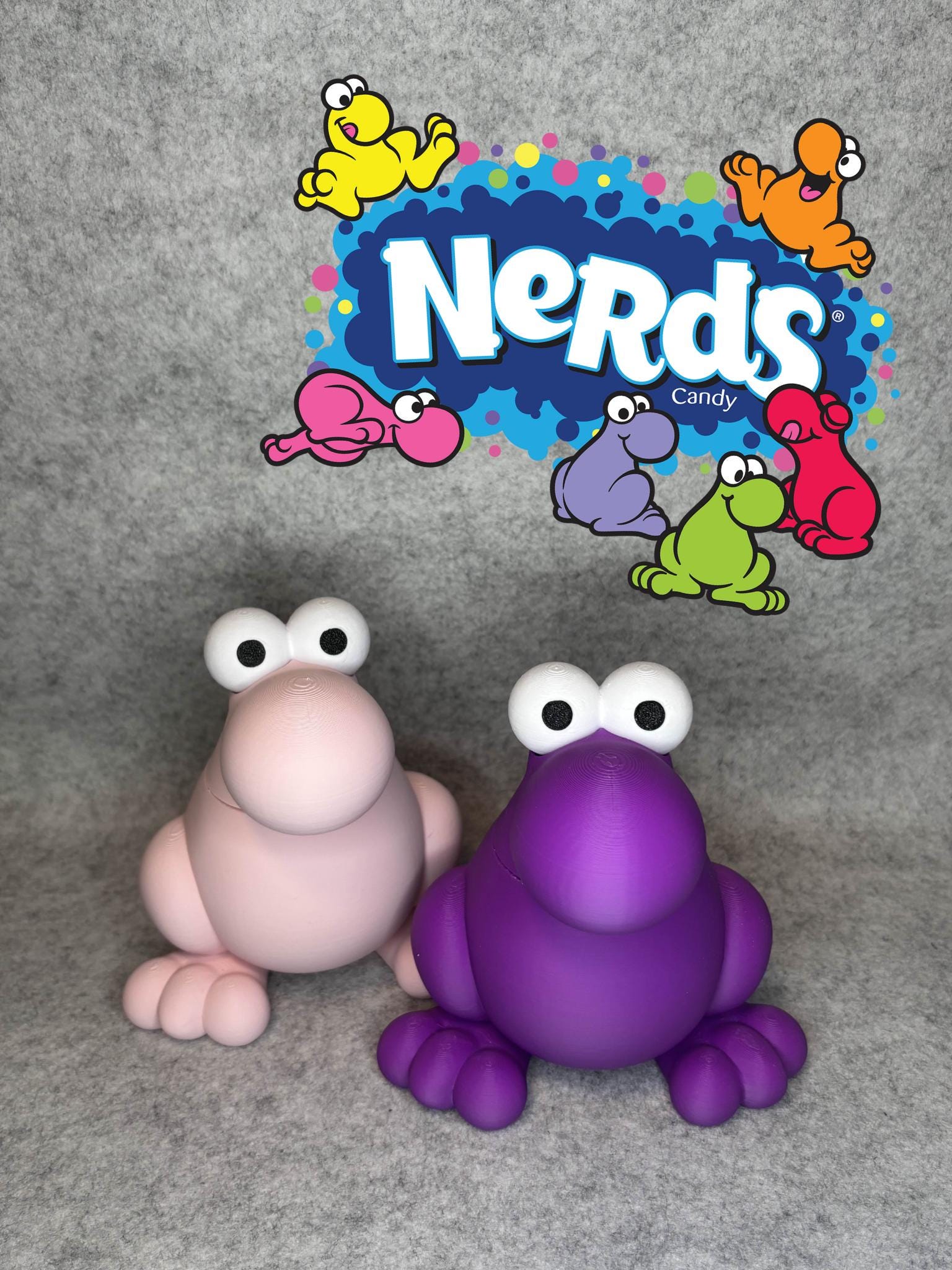 3D Printed Frog Candy Holder | Unique Nerd Candy Dish, Gift for Gamers