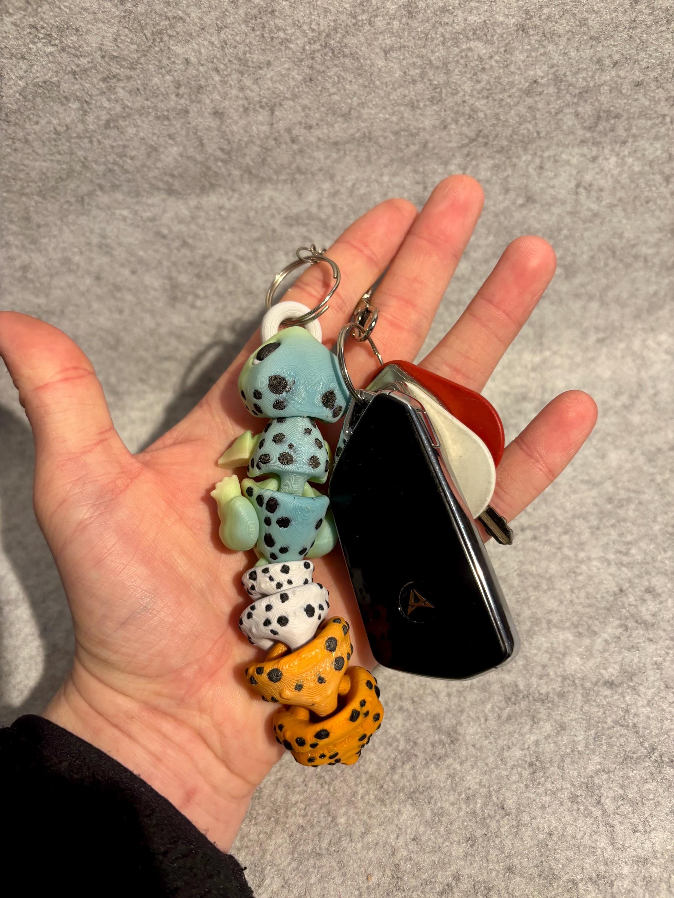 Spotted Gecko: 3D Printed Articulating Fidget Toy