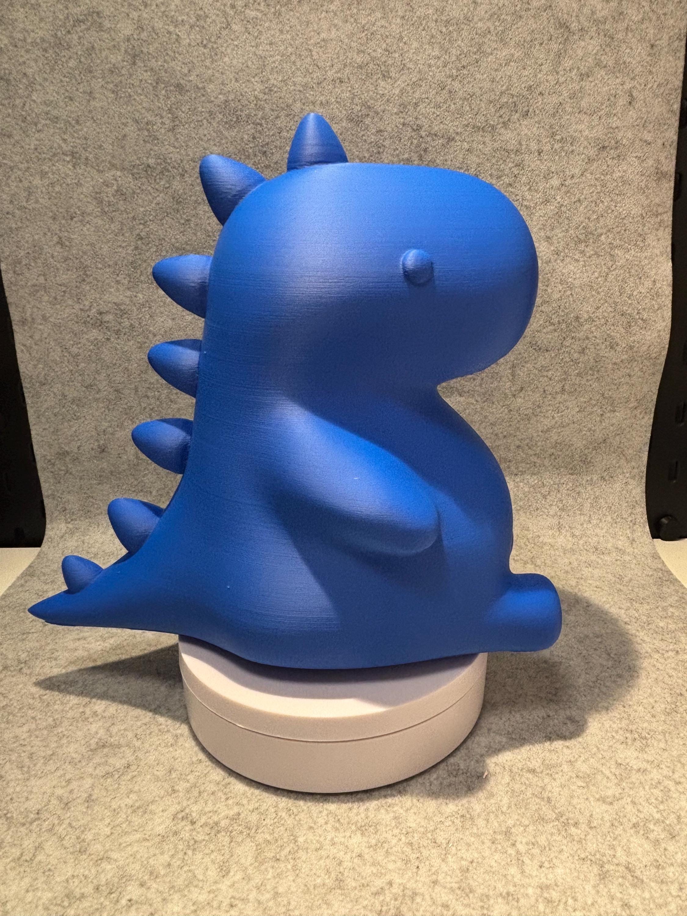 3D-printad dinosaurus-sparbössa – Spargris för barn