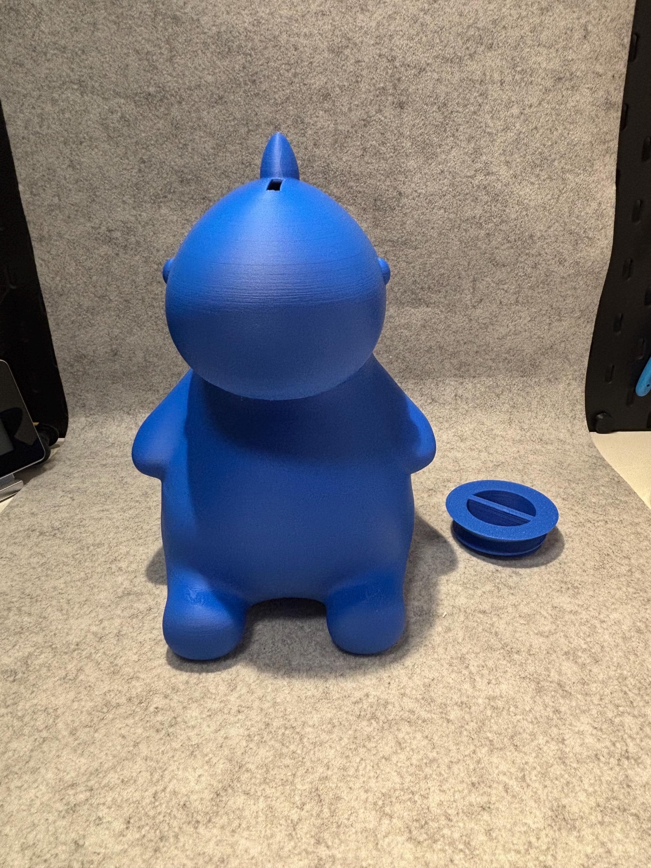 3D-printad dinosaurus-sparbössa – Spargris för barn