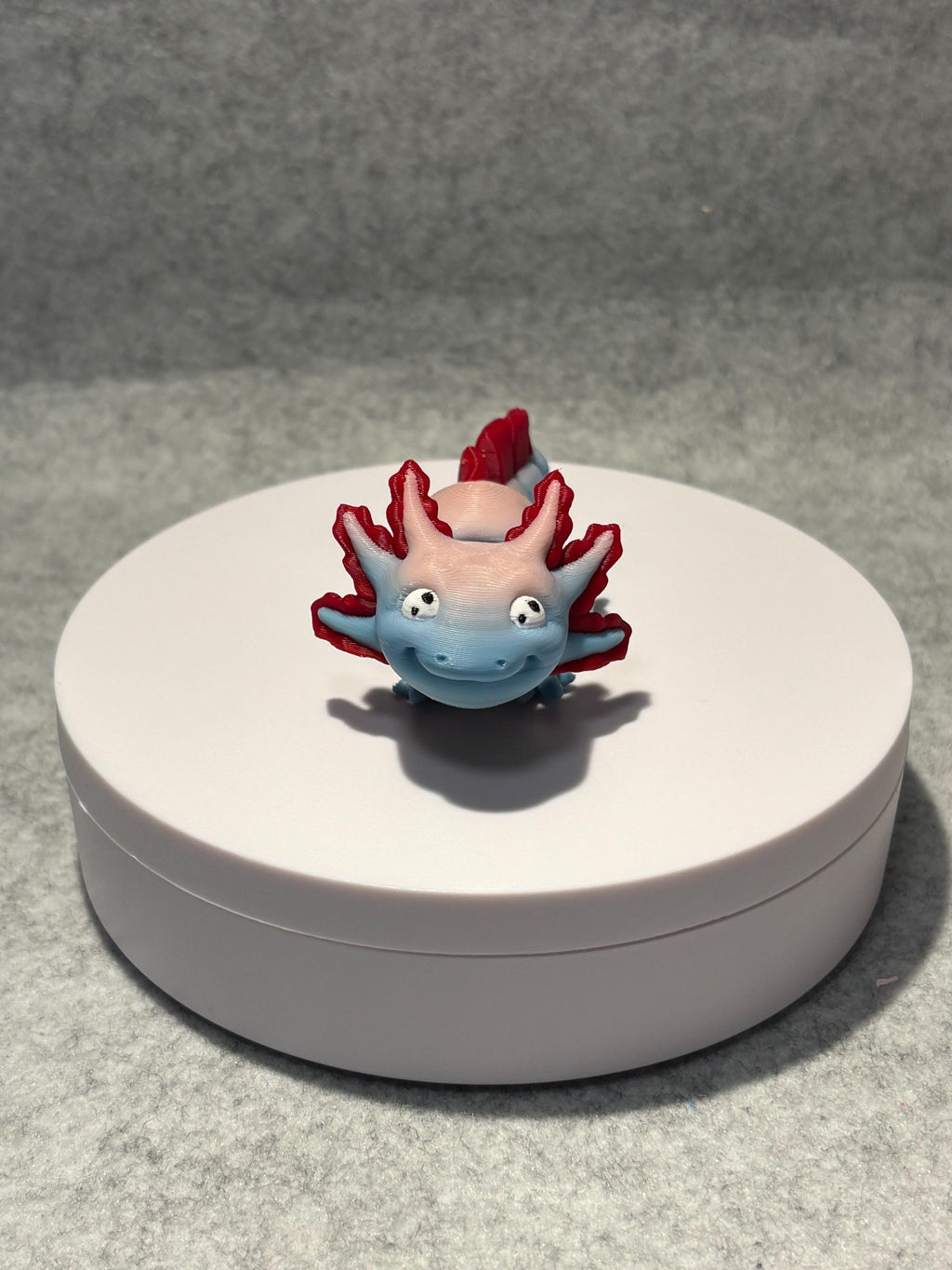 Axolotl Flexi Fidget | 3D Printed Articulated Salamander Desk Pet Toy