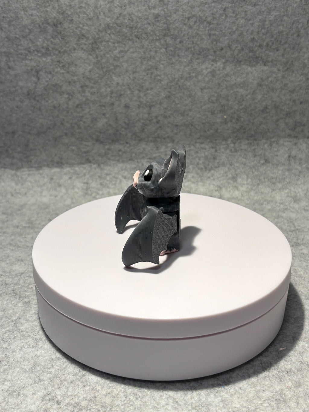 3D Printed Articulated Bat Figure | Spooky Desk Pet Fidget Toy
