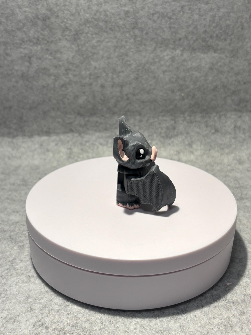 Cute Bat Flexi Figure | 3D Printed Articulated Bat Desk Pet | Spooky Fidget Toy