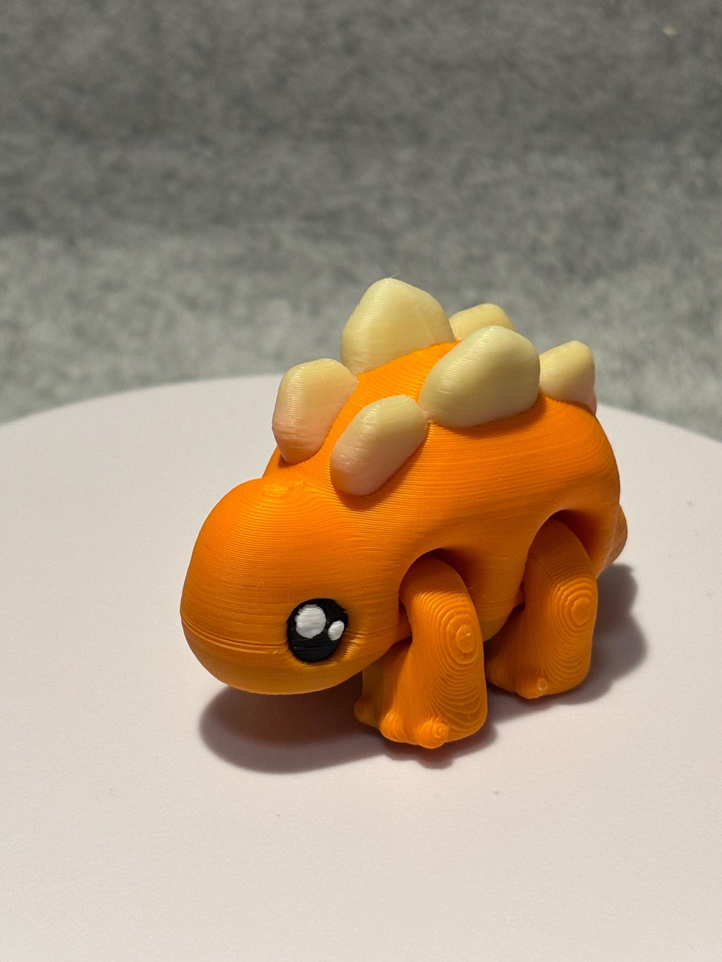 Stegosaurus Flexi Fidget | 3D Printed Articulated Dinosaur Desk Pet Toy