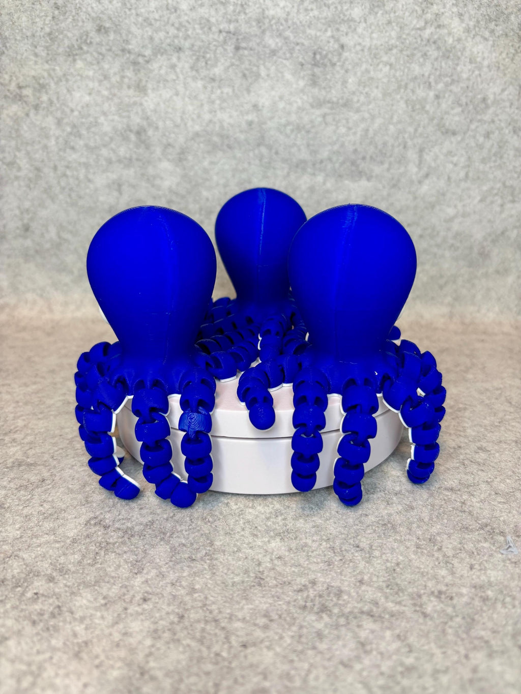 Flexi Octopus Figurine, 3D Printed Articulated Desk Toy