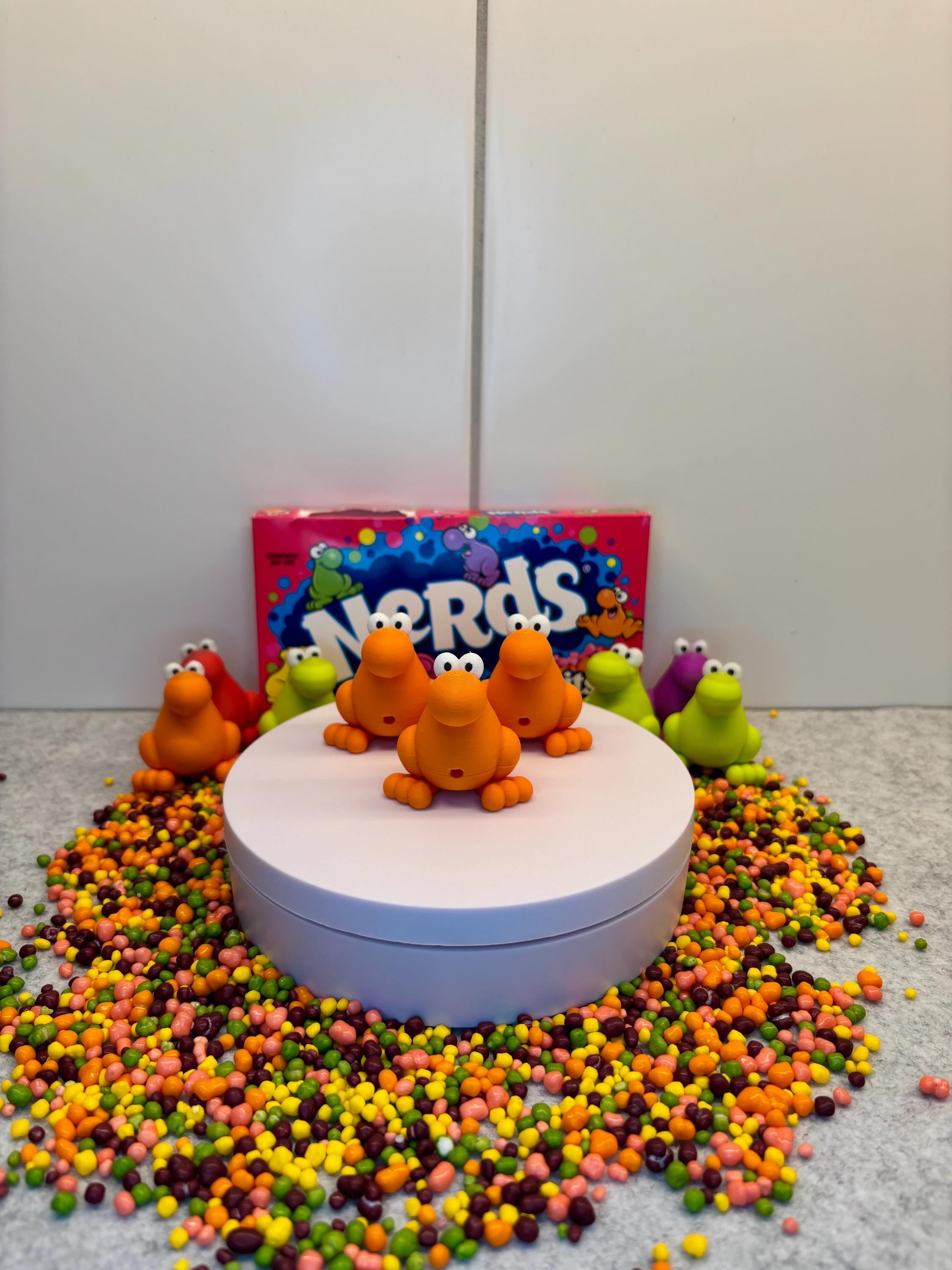 Frog Cable Holder | 3D Printed Cute Charger Holder, Desk Cable Organizer Gift