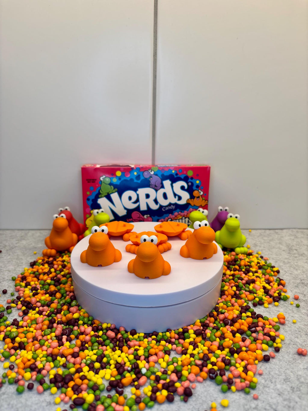 Frog Cable Holder | 3D Printed Cute Charger Holder, Desk Cable Organizer Gift