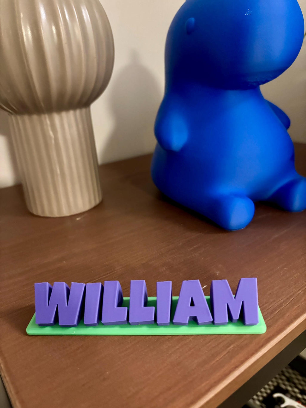 Custom 3D Printed Name Plate | Personalized Desk Decor Gift