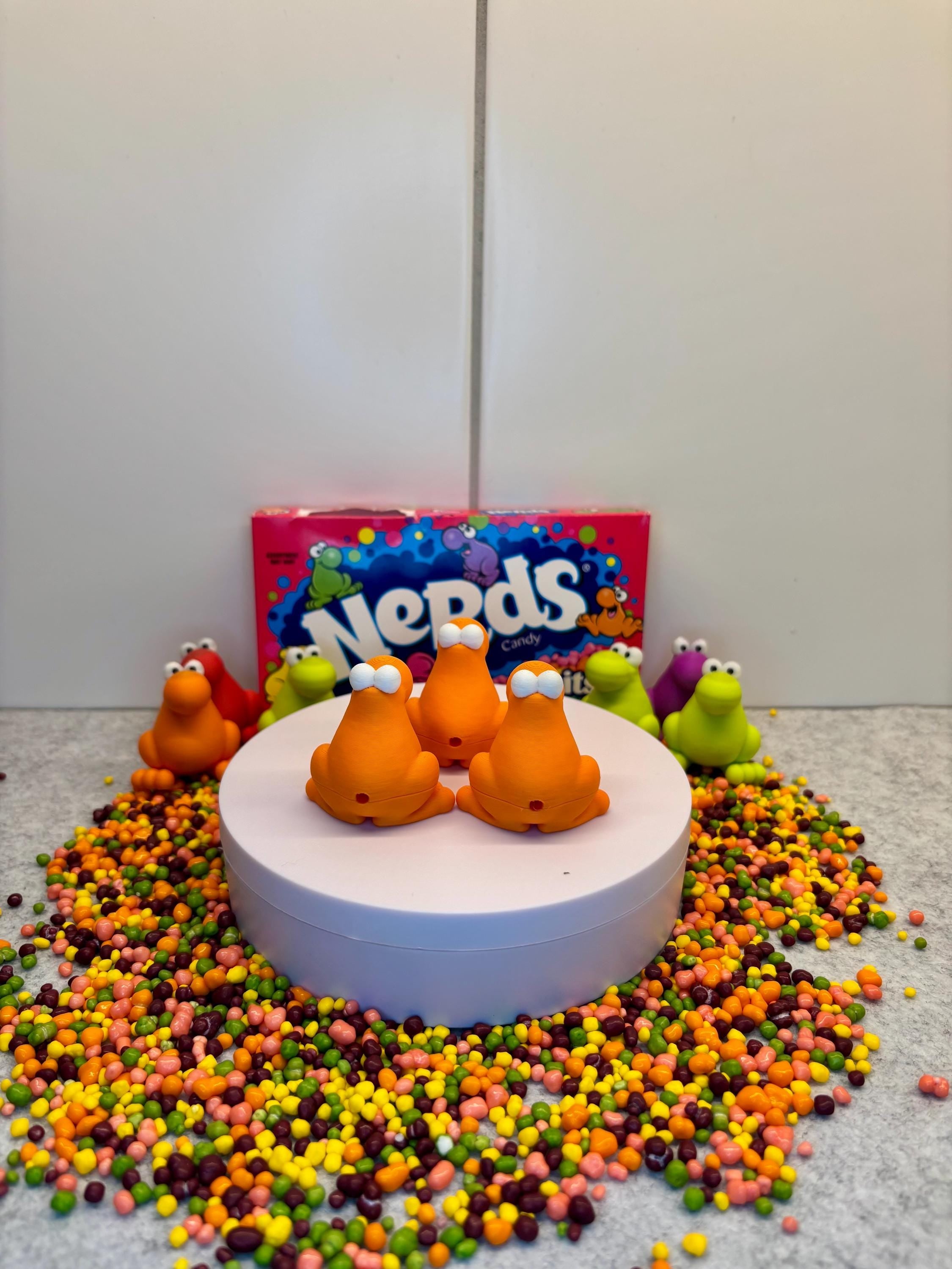 Frog Cable Holder | 3D Printed Cute Charger Holder, Desk Cable Organizer Gift