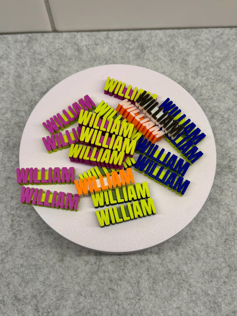 3D Printed Desk Cable Clips (Set of 4) | PLA Organizer