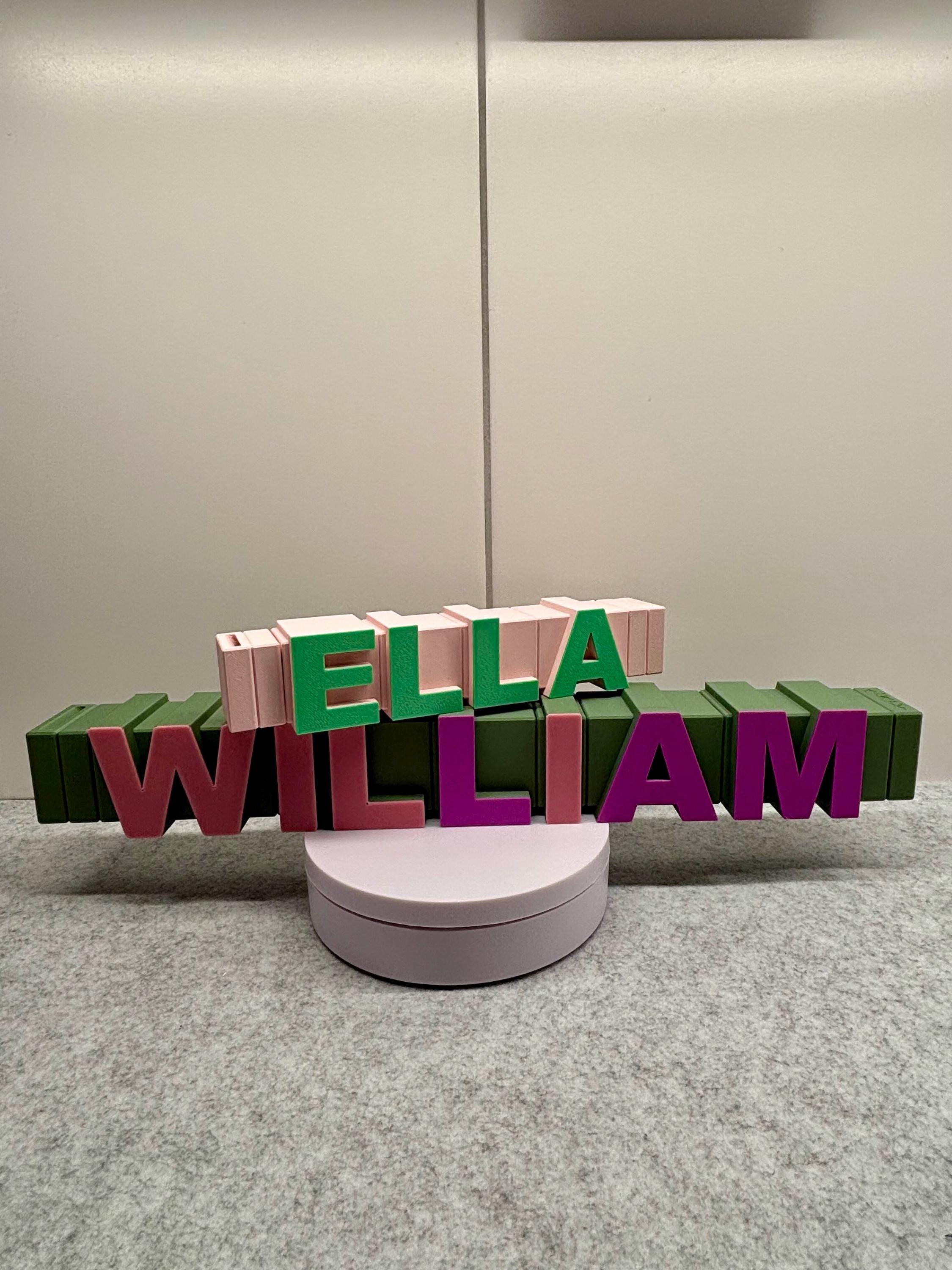 Custom Piggy Bank with Name | Modular Money Box | Personalized 3D Printed Savings Gift